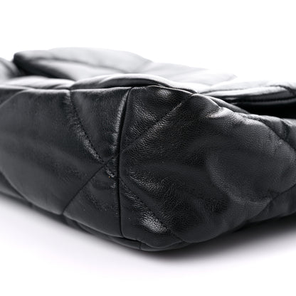 Chanel Goatskin Quilted Large Chanel 19 Flap Black 9 of 10