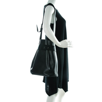 Louis Vuitton Epi Sac D'Epaule GM Black 2 of 11