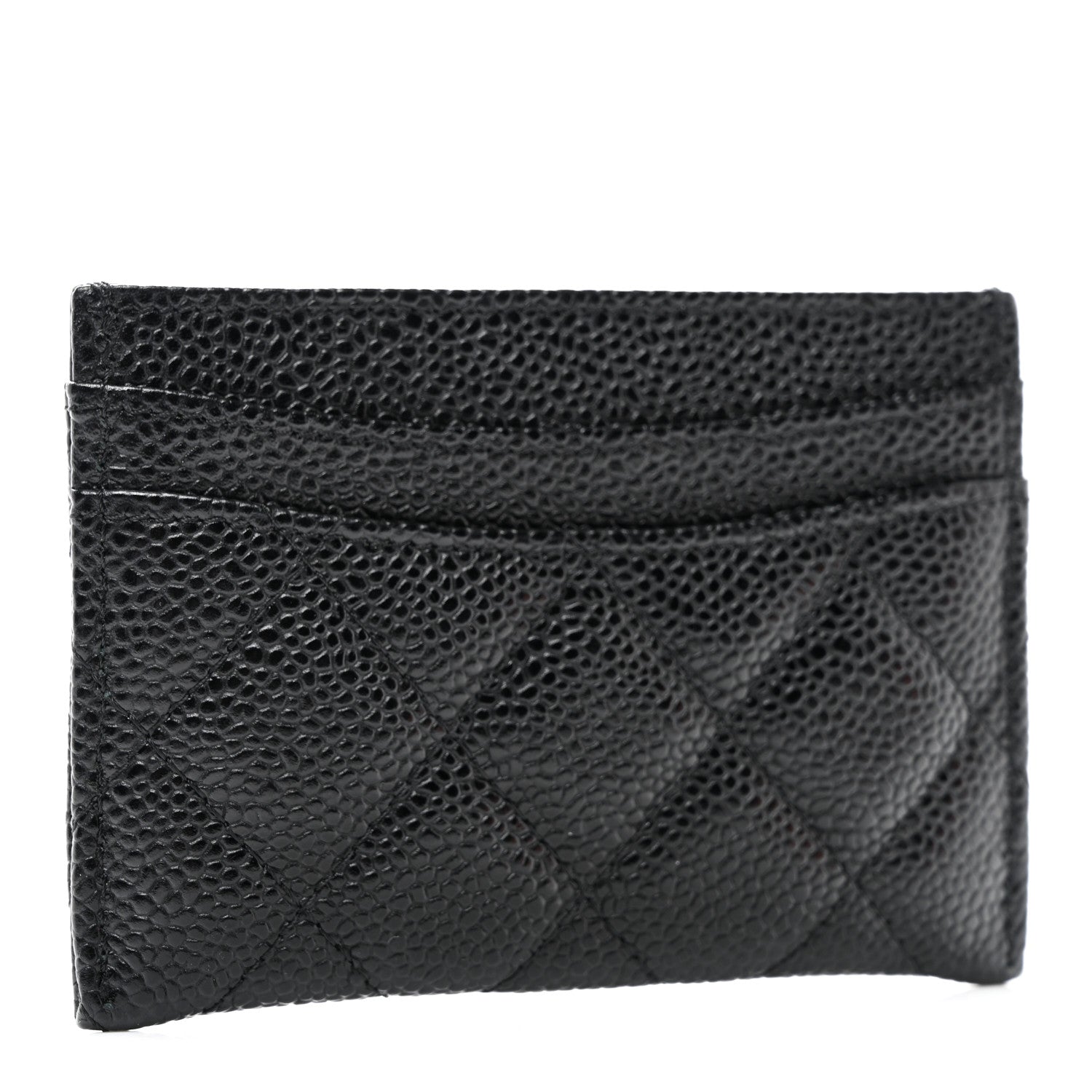 Chanel Caviar Quilted Card Holder Black 3 of 8