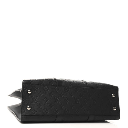 Louis Vuitton Taurillon Monogram Sac Plat 24H Black 4 of 10