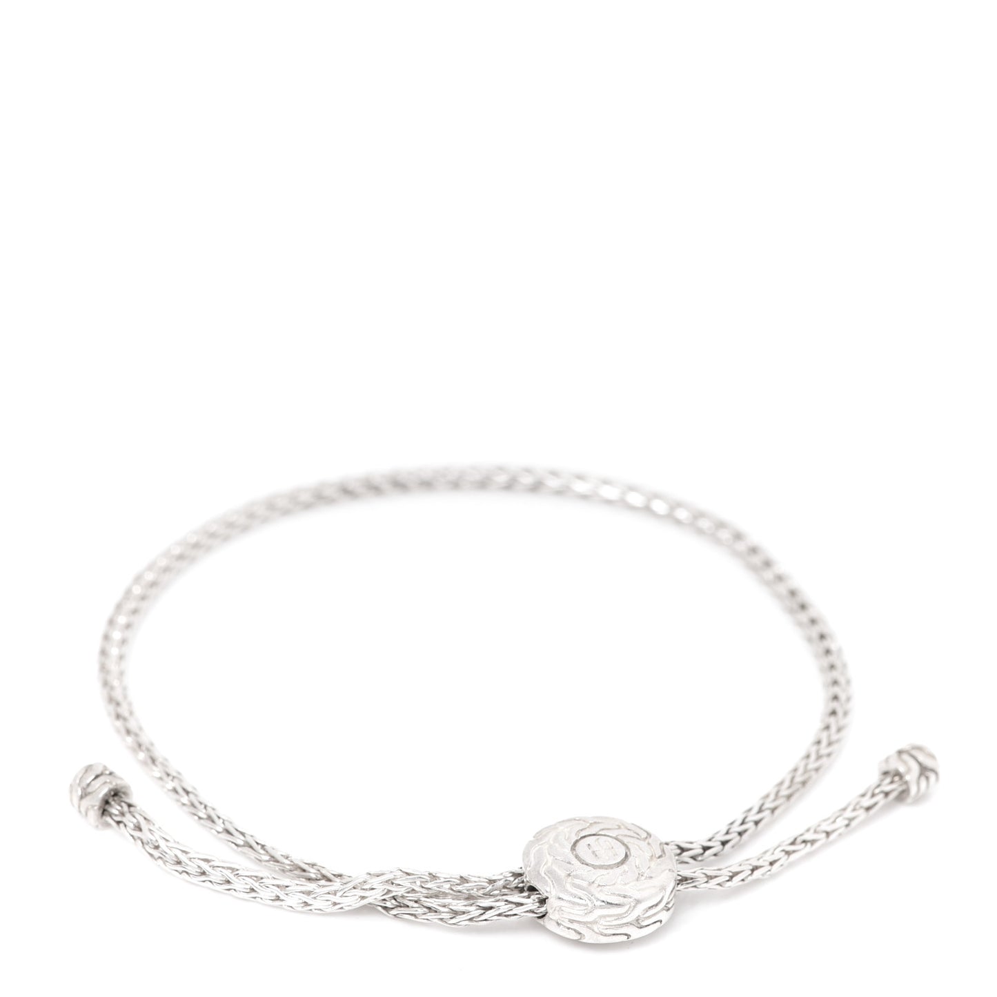 Sterling Silver Classic Chain Pull Through Bracelet