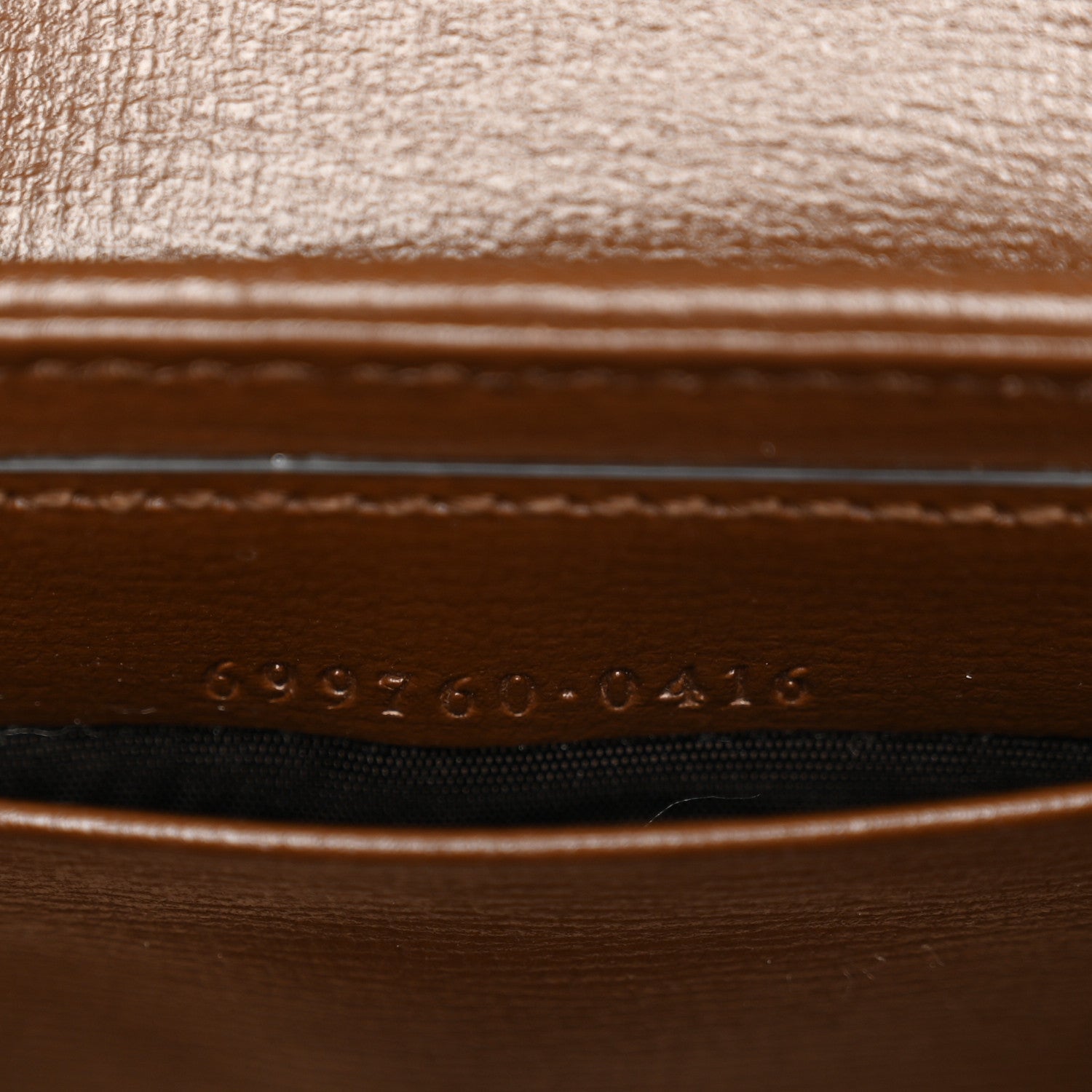 Gucci GG Supreme Monogram Azalea Calfskin Web Horsebit 1955 Wallet On Strap Beige Ebony Brown Sugar 5 of 10