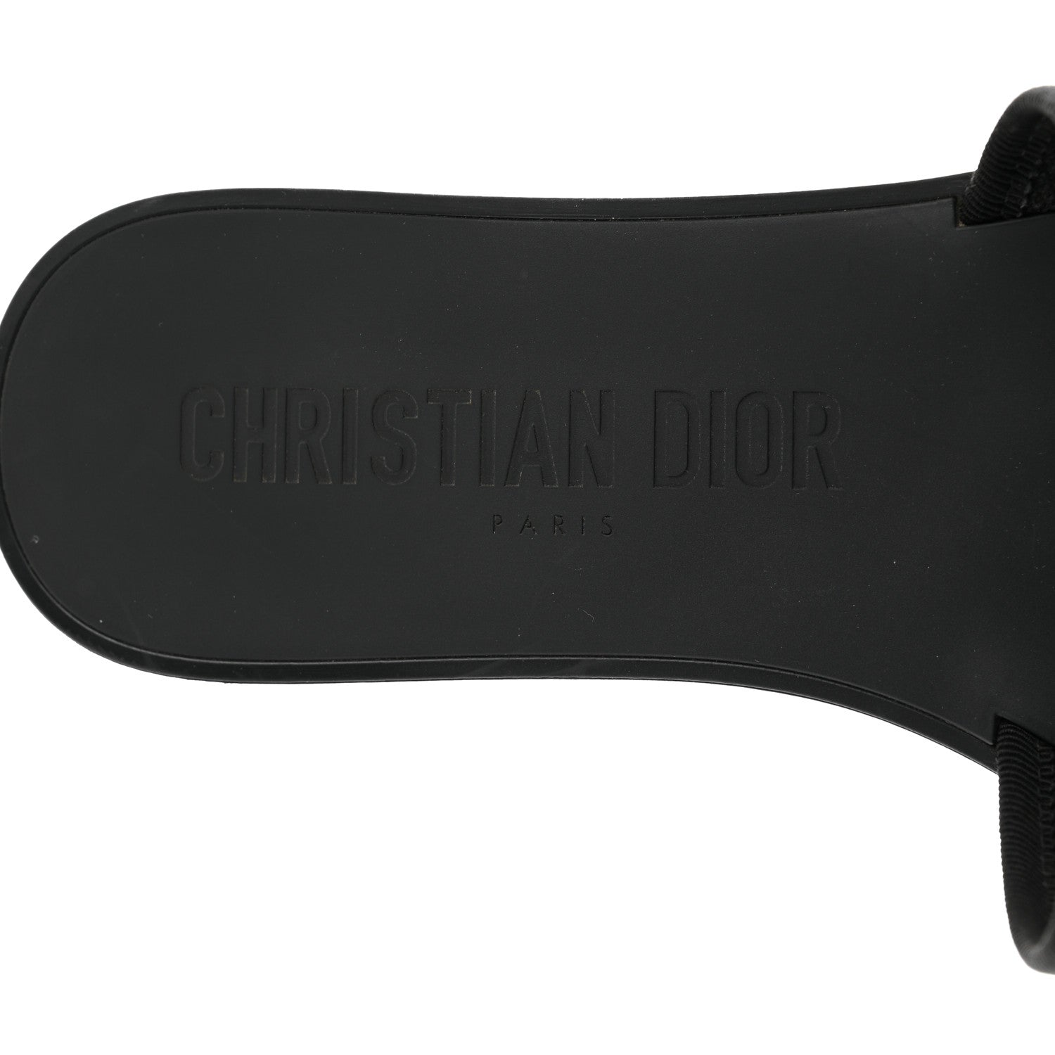 Christian Dior Technical Stretch Fabric Camouflage Dio(r)evolution Slide Sandals 37 Black Military 7 of 8