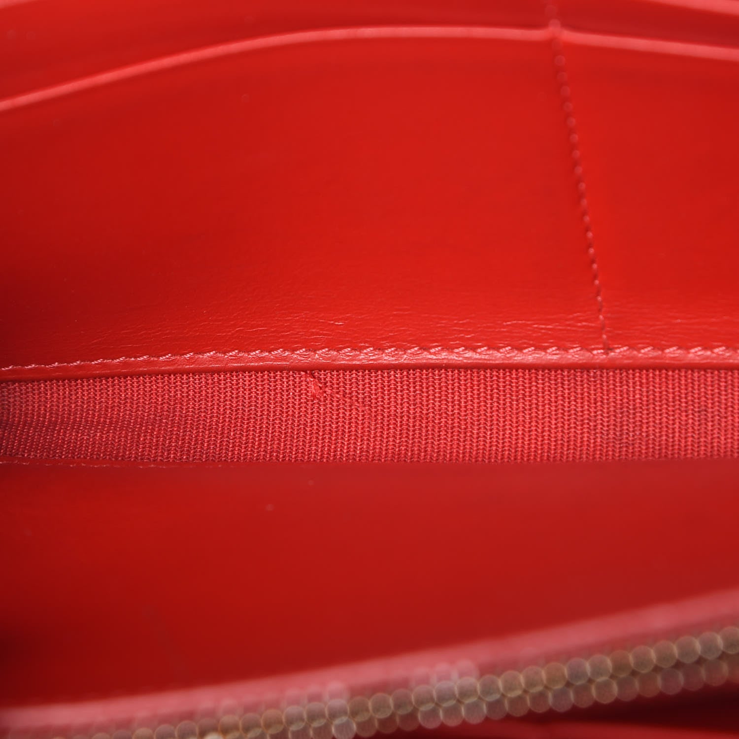 Christian Louboutin Calfskin Panettone Spiked Zip Around Wallet Black 14 of 15