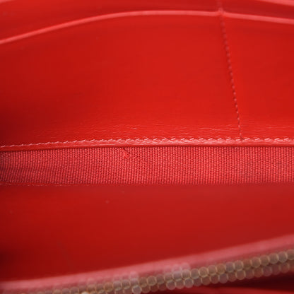 Christian Louboutin Calfskin Panettone Spiked Zip Around Wallet Black 14 of 15