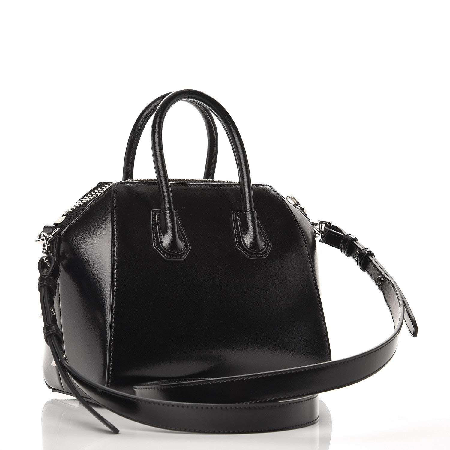 Givenchy Shiny Lord Calfskin Mini Antigona Black 4 of 7