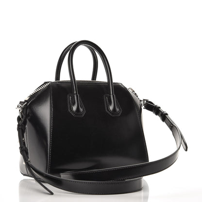 Givenchy Shiny Lord Calfskin Mini Antigona Black 4 of 7