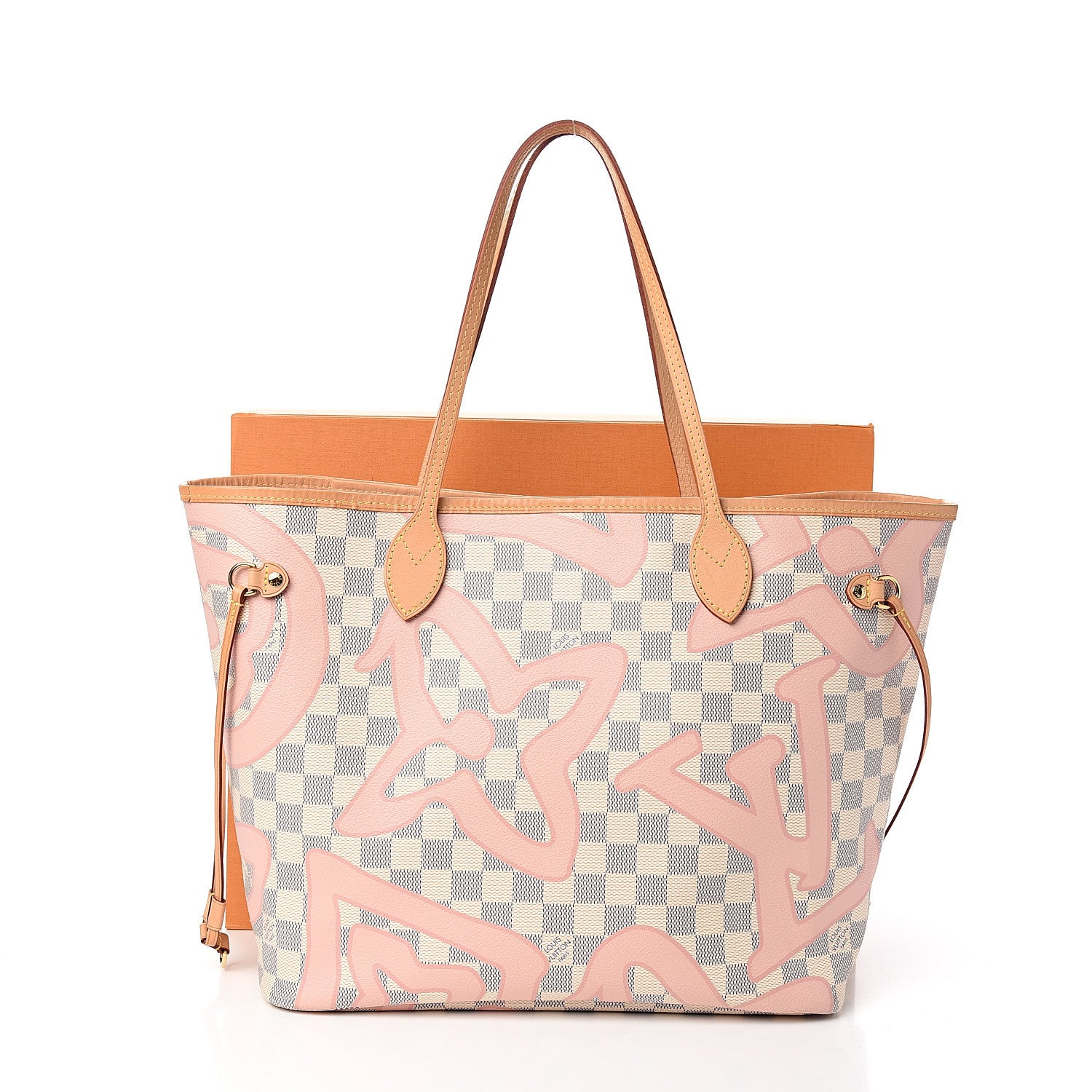 Louis Vuitton Damier Azur Tahitienne Neverfull MM 11 of 11