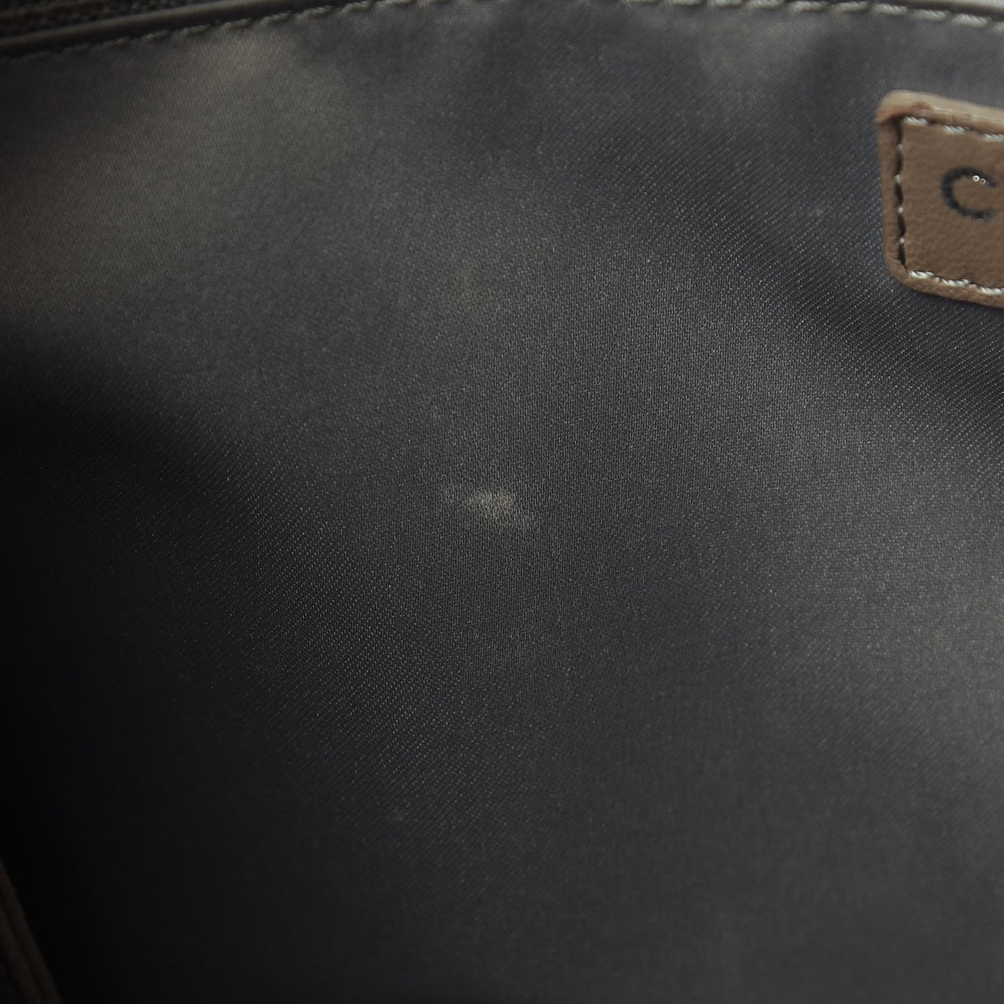 Caviar Quilted Grand Shopping Tote GST Dark Navy Blue