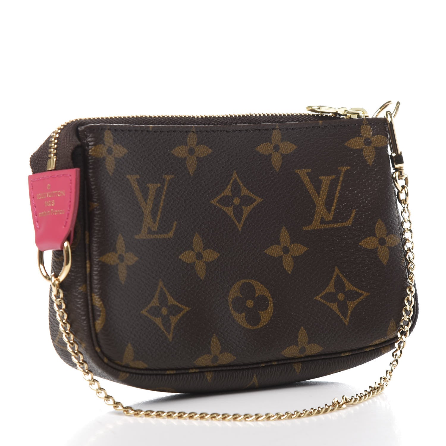 Louis Vuitton Monogram 2020 Christmas Animation Roller Coaster Mini Pochette Accessories Pivoine 3 of 10