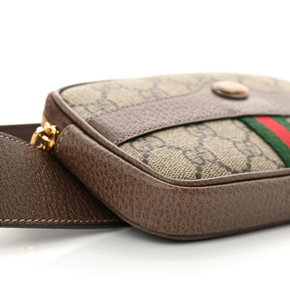 Gucci GG Supreme Monogram Ophidia Belted iPhone Case 85 34 Dark Brown 9 of 11