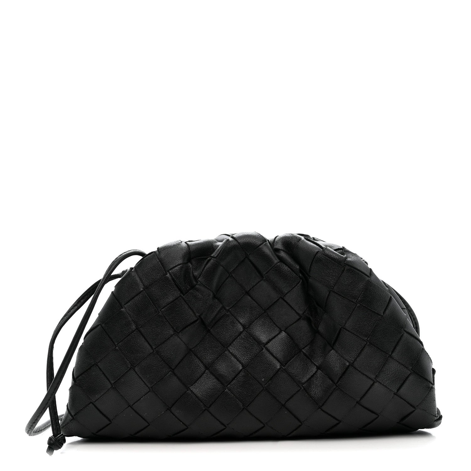 Bottega Veneta Nappa Intrecciato The Mini Pouch Black 1 of 12