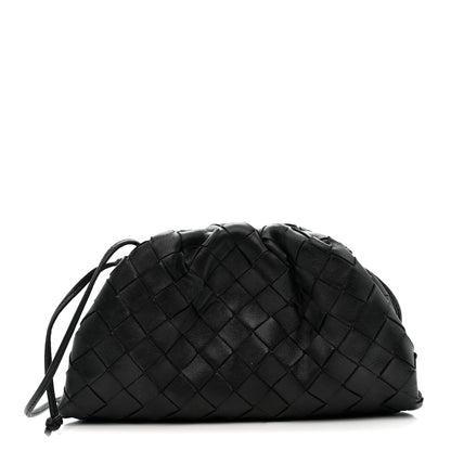 Bottega Veneta Nappa Intrecciato The Mini Pouch Black 1 of 12