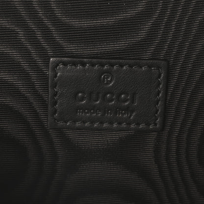 Gucci Snakeskin Broadway Ring Top Handle Bag Black 6 of 12