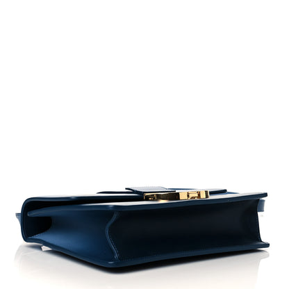 Christian Dior Smooth Calfskin Gradient 30 Montaigne Flap Bag Indigo Blue 4 of 12