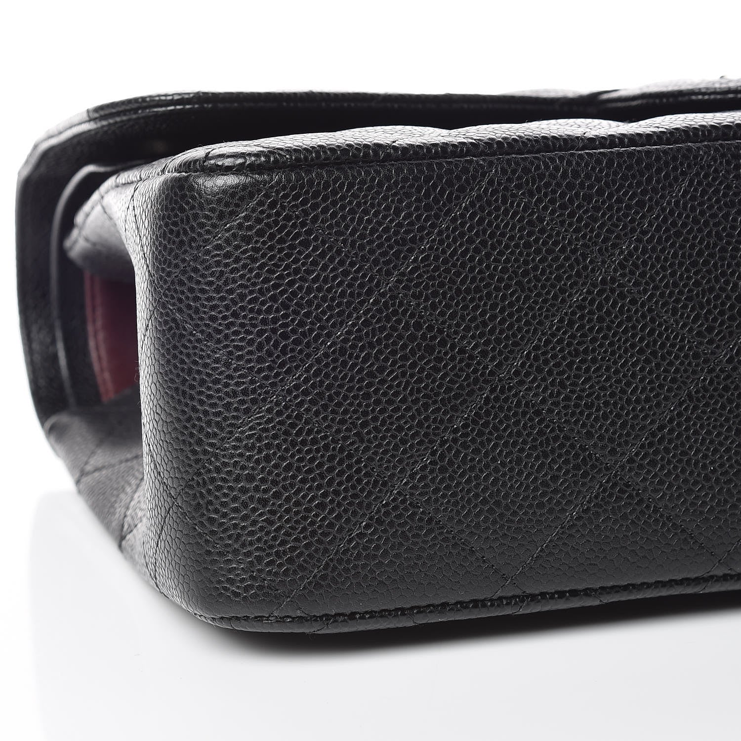 Chanel Caviar Quilted Jumbo Double Flap Black 5 of 10