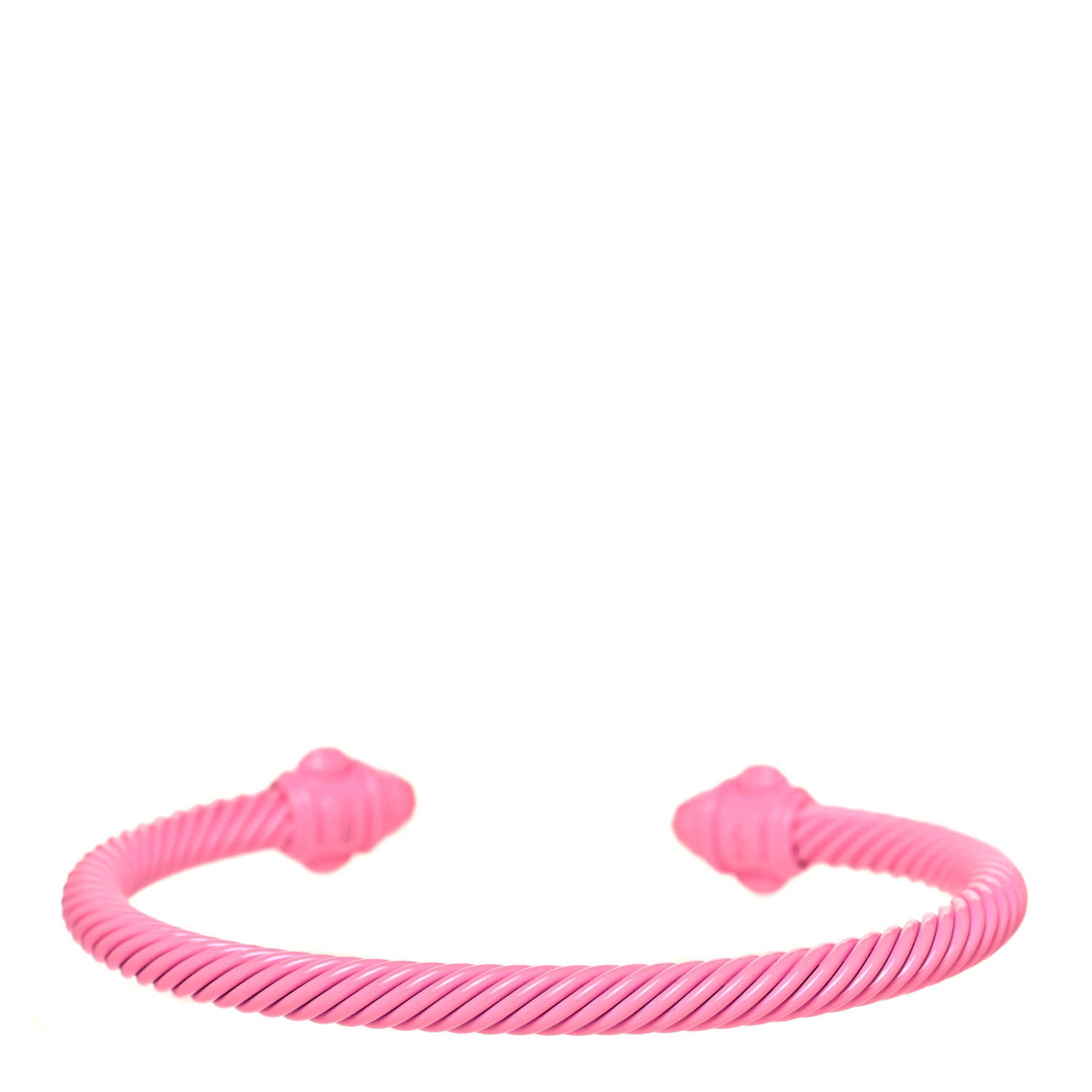 David Yurman Aluminum 5mm Renaissance Bracelet Pink 3 of 5
