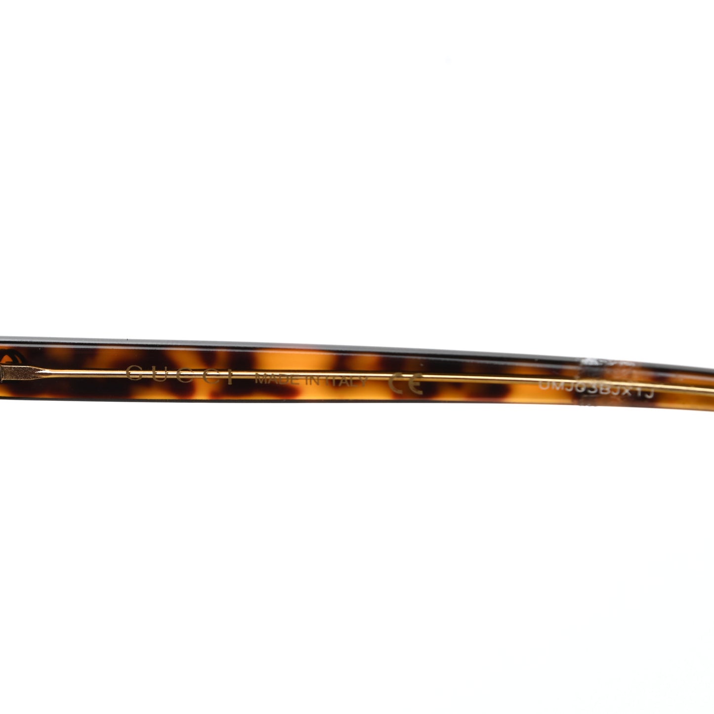 Acetate Oversize Round Frame Sunglasses GG0509S Havana