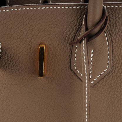 Hermes Togo Birkin 30 Etoupe 8 of 23