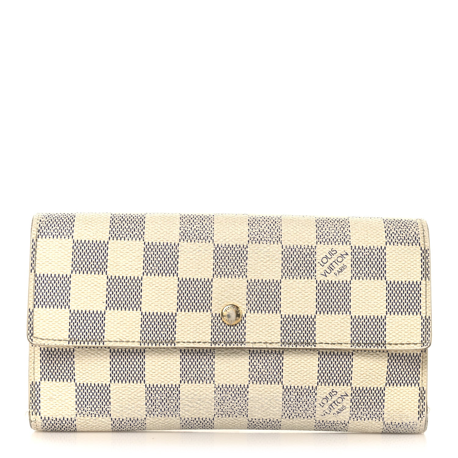 Louis Vuitton Damier Azur Porte Tresor International Wallet 1 of 10