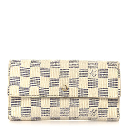Louis Vuitton Damier Azur Porte Tresor International Wallet 1 of 10