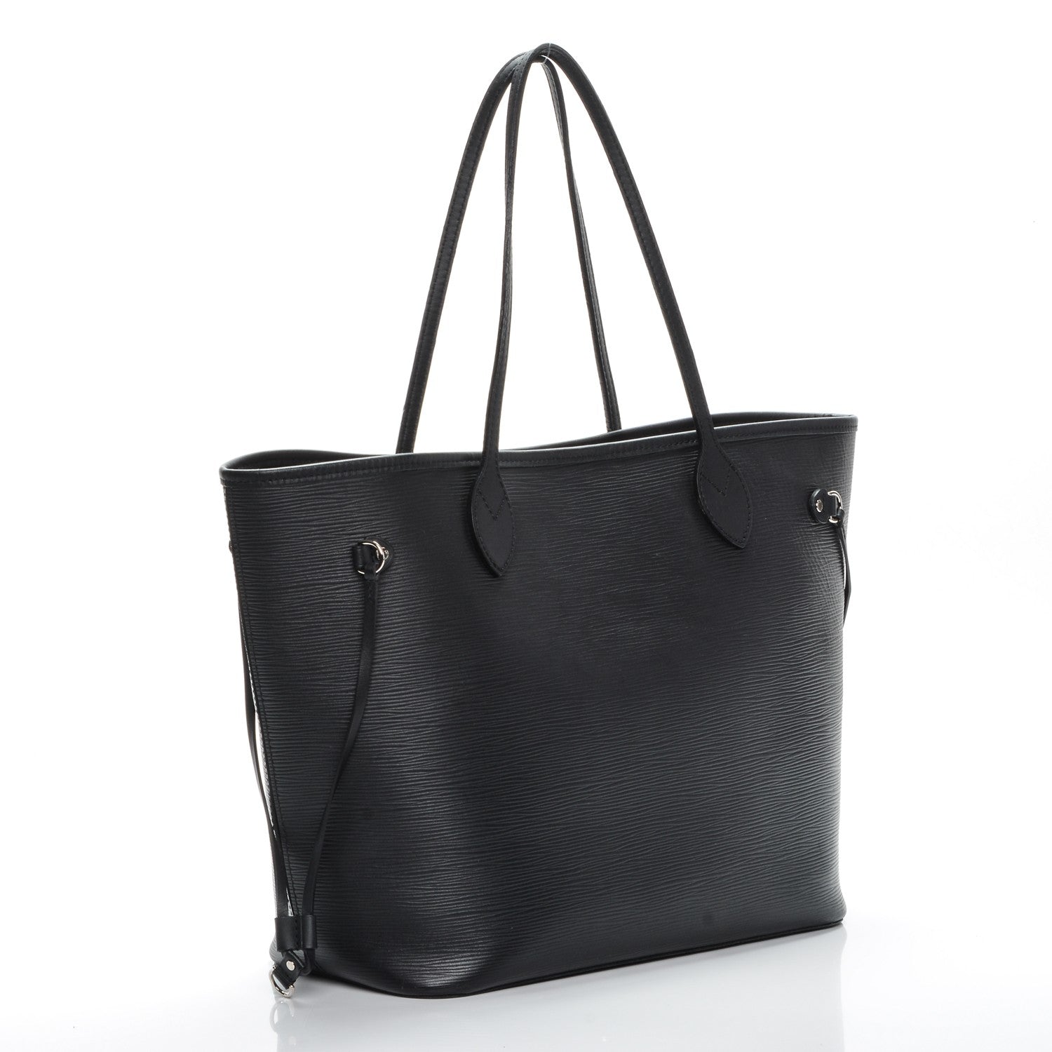 Louis Vuitton Epi Neverfull MM Black 3 of 9