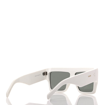 Celine Rectangular Sunglasses CL400921 White 4 of 7