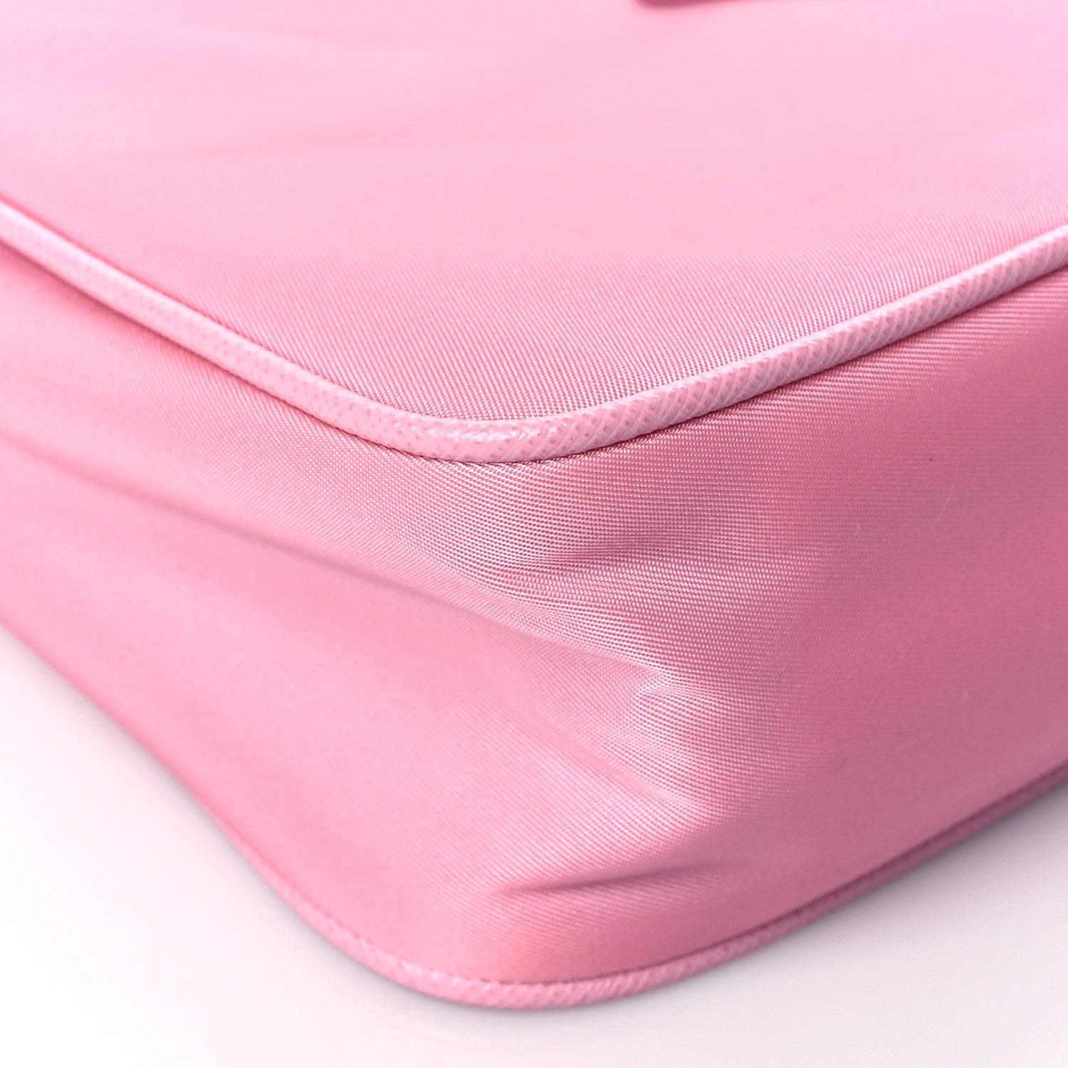 Prada Re-Nylon Saffiano Mini Re-Edition 2005 Bag Rosa 9 of 10