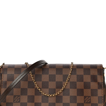 Louis Vuitton Damier Ebene Favorite MM 9 of 12
