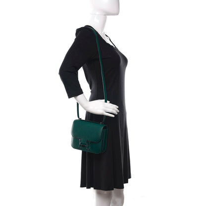 Hermes Epsom Enamel Constance 18 Vert Bosphore 2 of 10