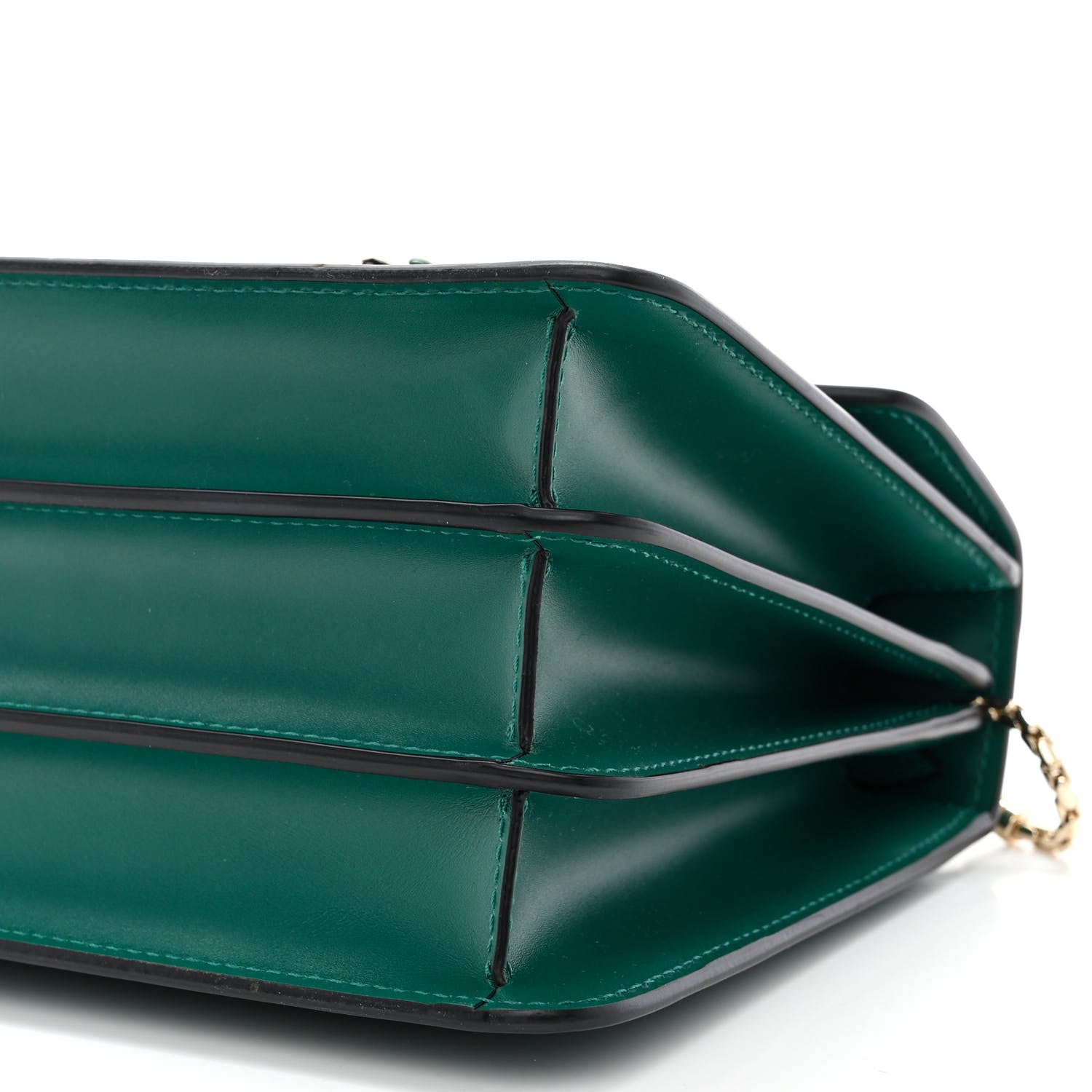 Bulgari Calfskin Serpenti Forever Top Handle Emerald Green 10 of 14