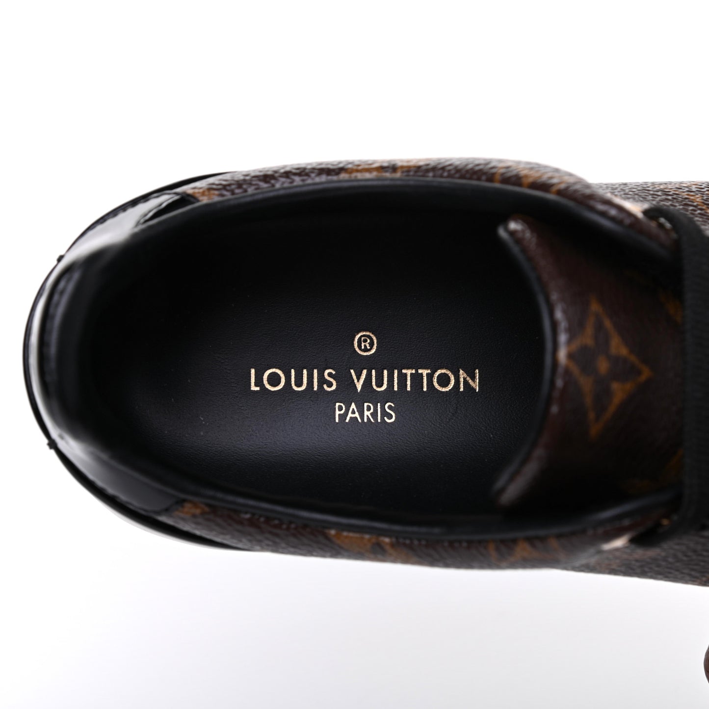 Patent Monogram Frontrow Sneakers 34