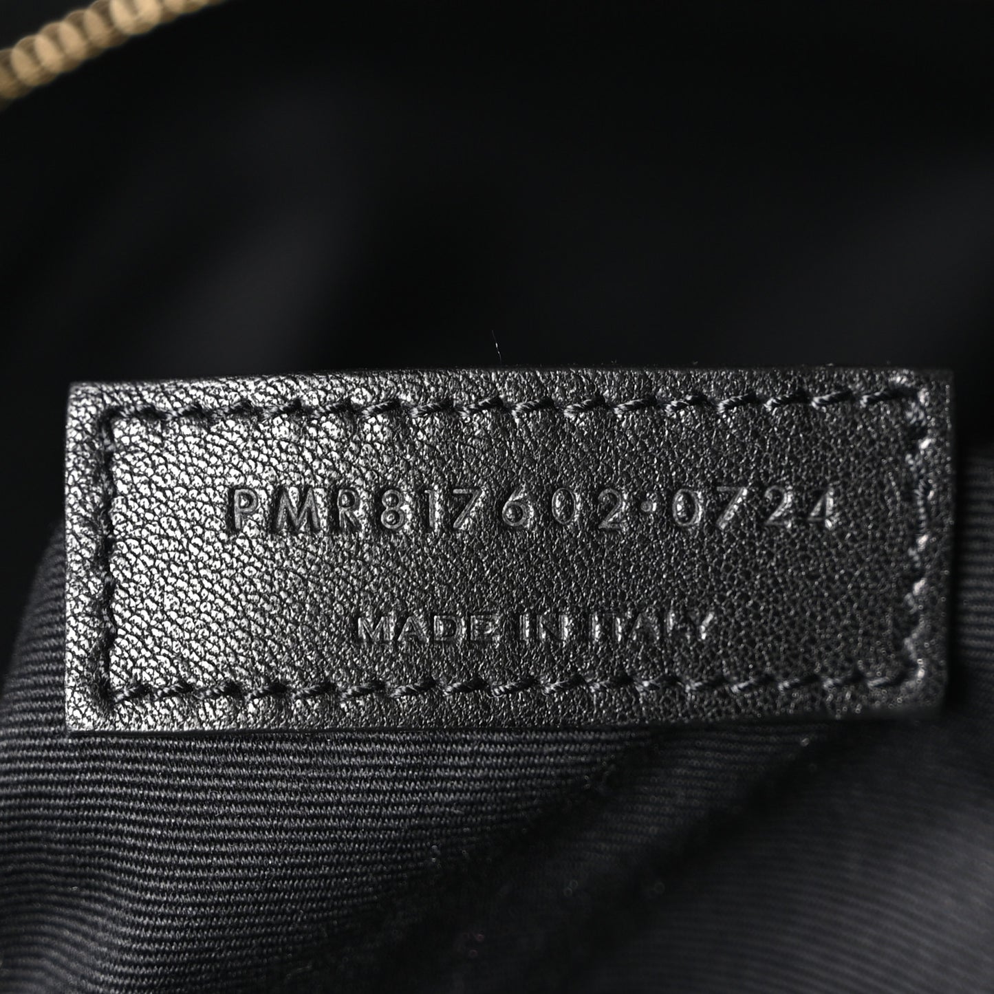 Calfskin Y Tote Black