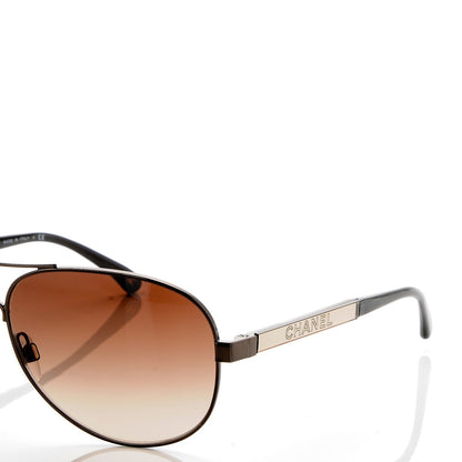 Chanel Aviator Sunglasses 4179 Dark Brown 7 of 9