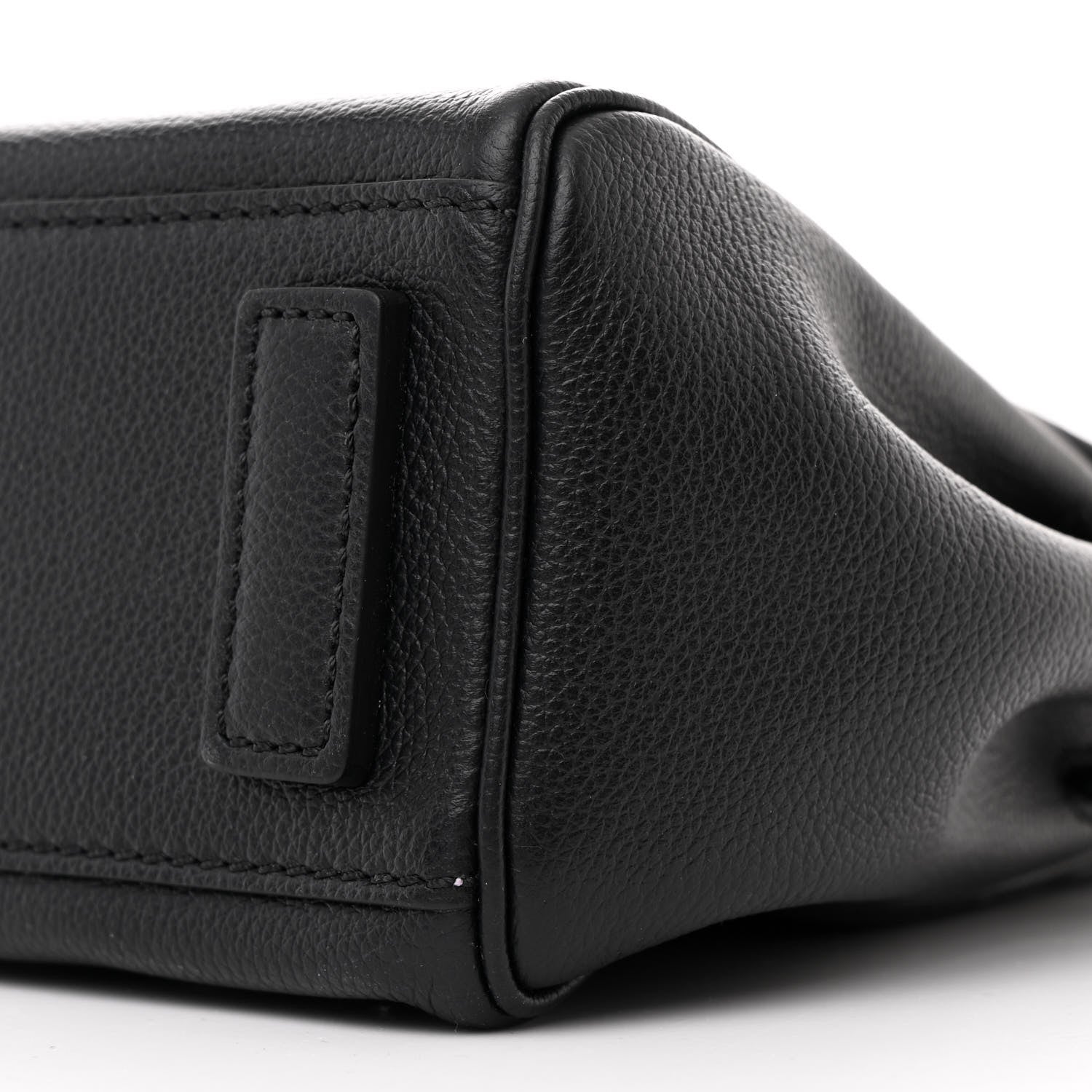 Versace Grained Calfskin Small La Medusa Top Handle Bag Black Lilac 10 of 11