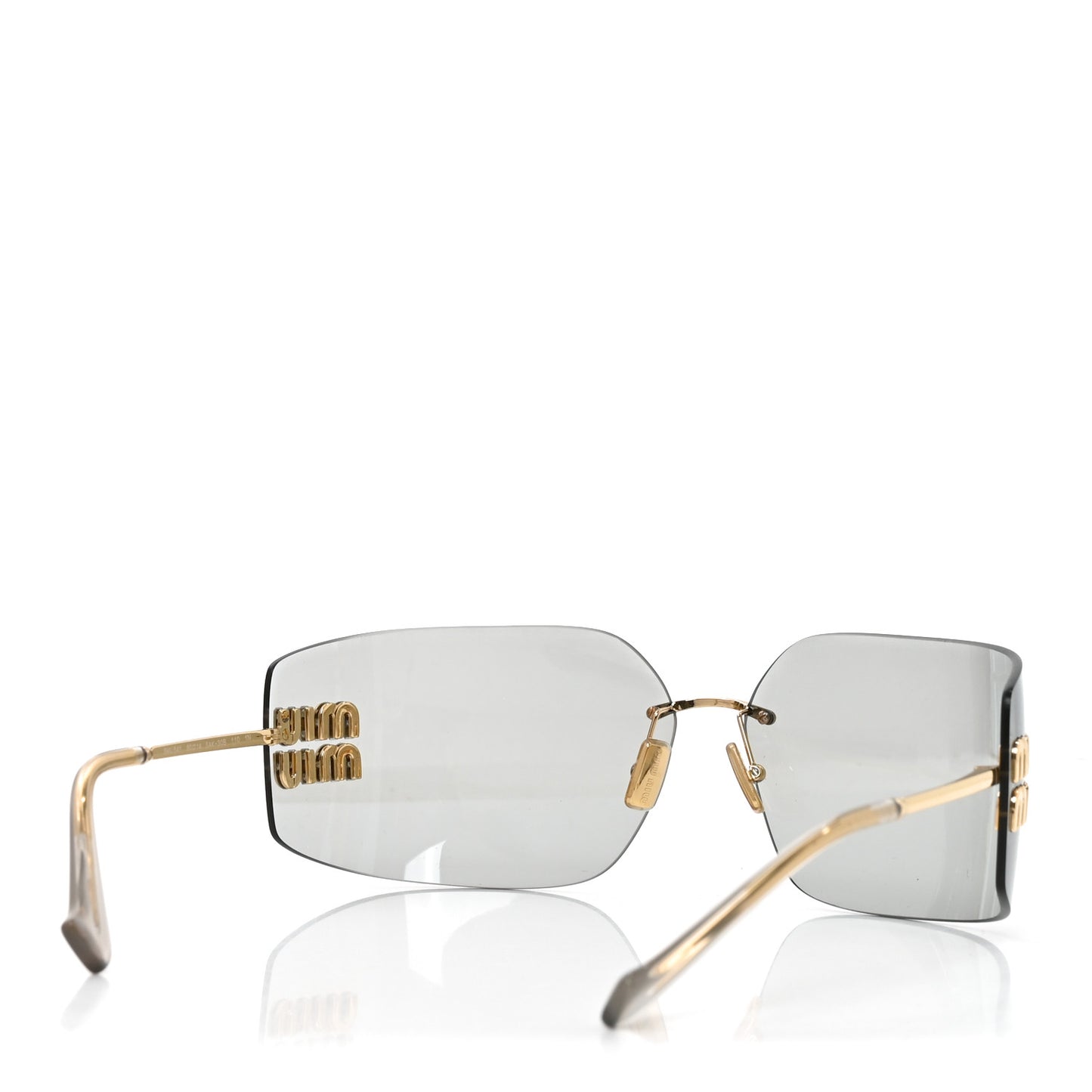 Metal Aube Sunglasses SMU54Y Light Gray