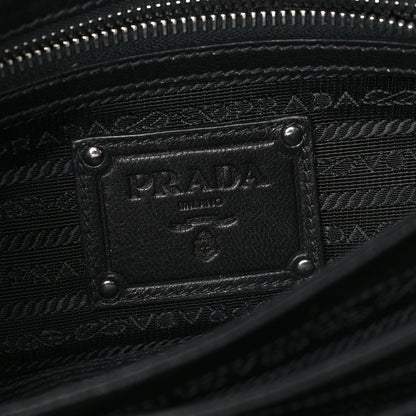 Prada Lace Pizzo S Baguette Black 7 of 13