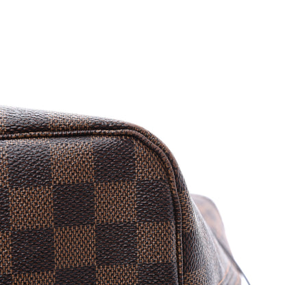 Louis Vuitton Damier Ebene Neo Neverfull MM Rose Ballerine 13 of 16