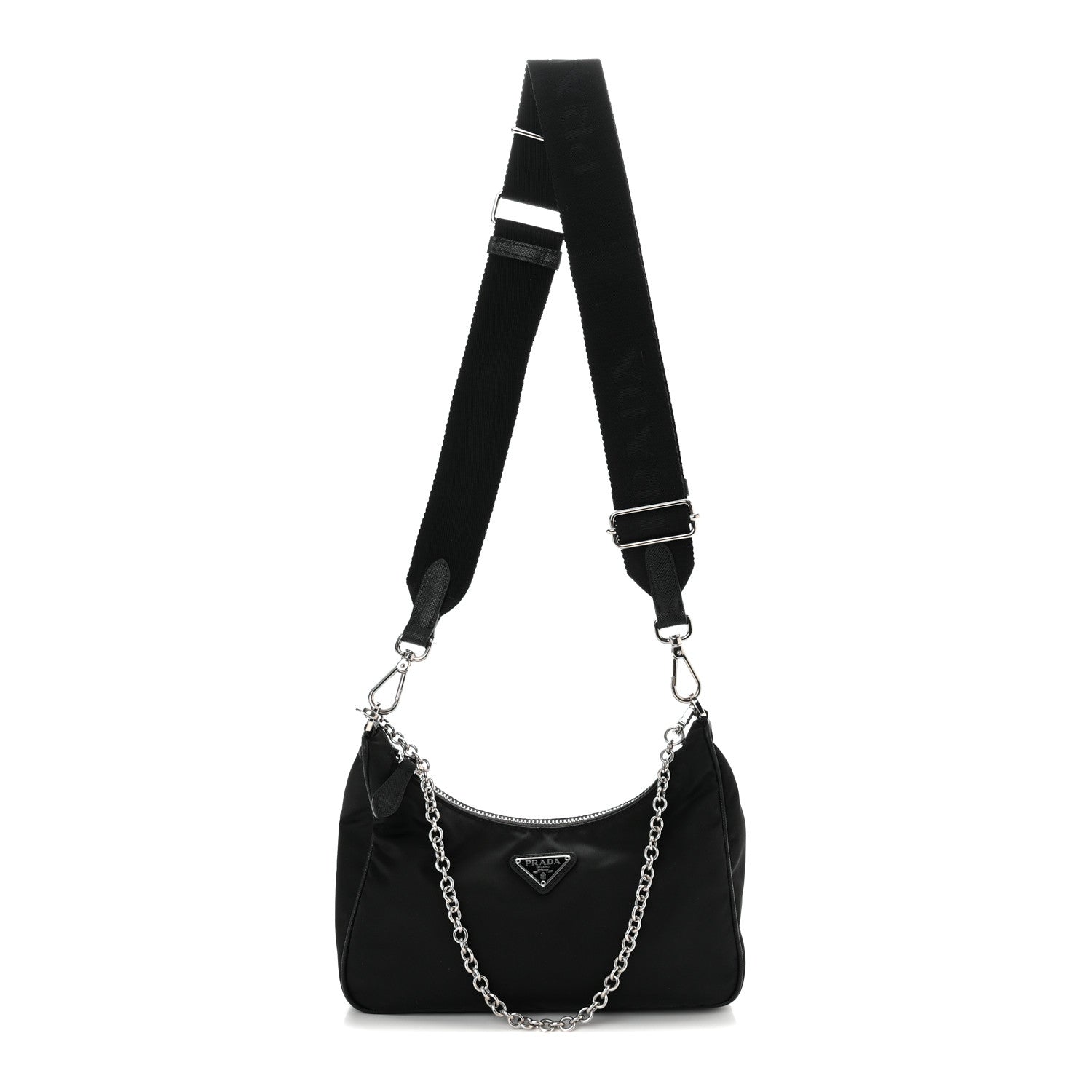 Prada Nylon Re-Edition 2005 Shoulder Bag Black 1 of 12