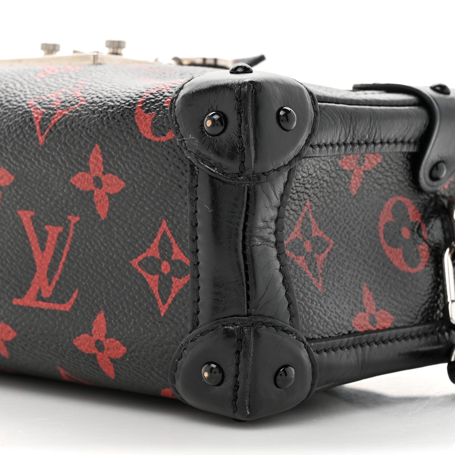 Louis Vuitton Monogram Petite Malle Soft Infrarouge 8 of 11