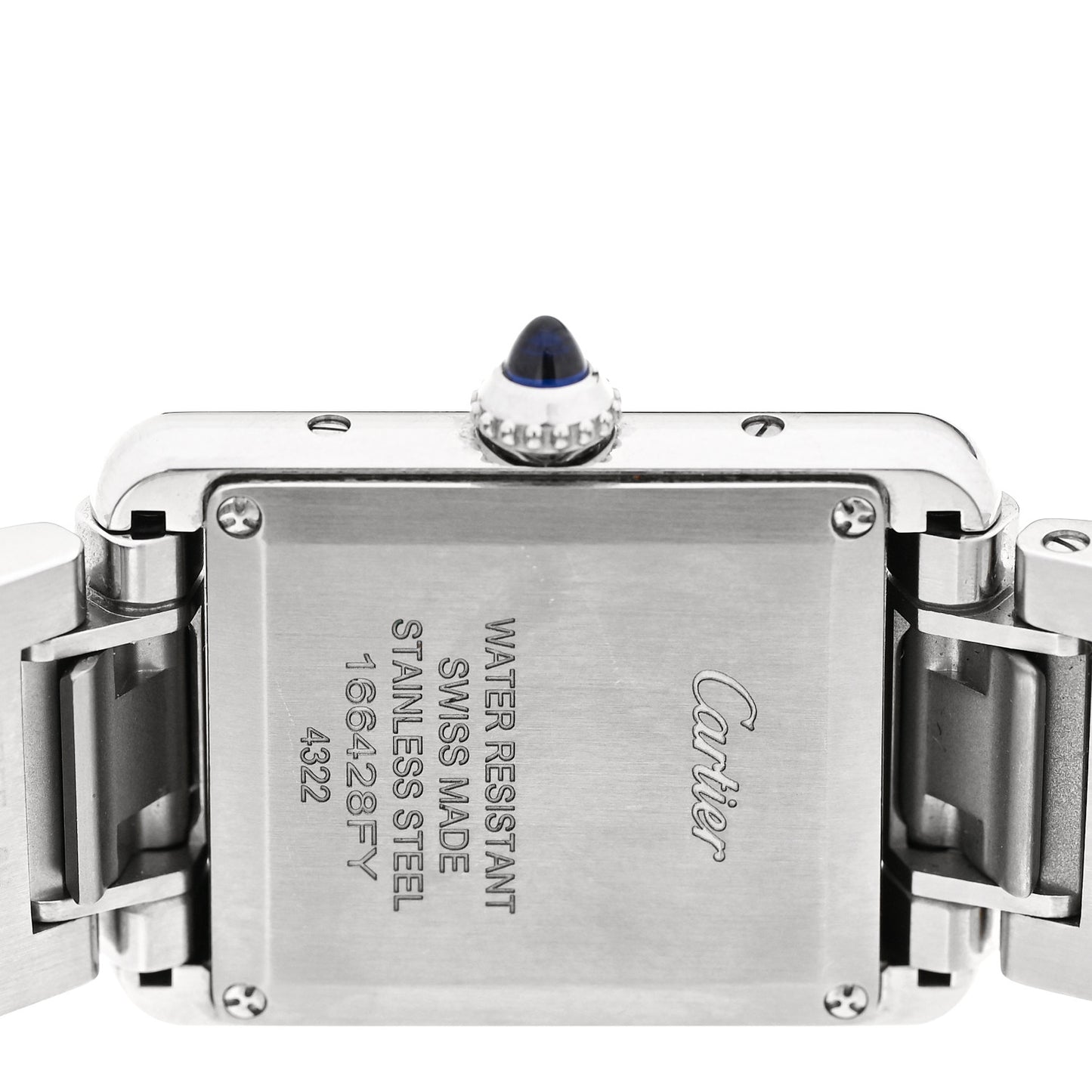 Stainless Steel 22mm Tank Must Quartz Watch
