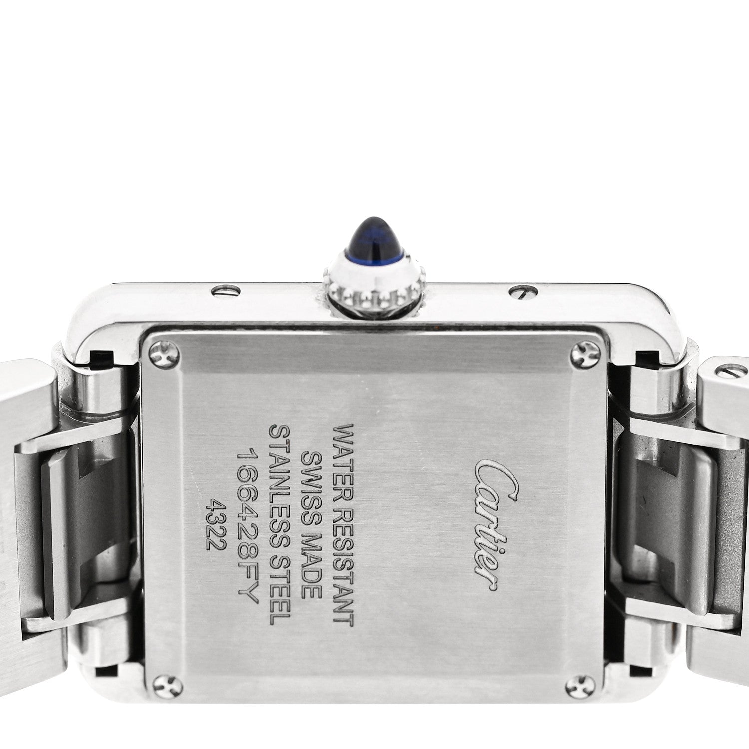 Cartier Stainless Steel 22mm Tank Must Quartz Watch 4 of 5