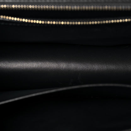 Christian Dior Metallic Patent Micro-Cannage Medium Diorama Flap Bag Gold 6 of 13