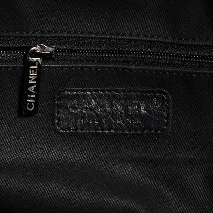 Chanel Calfskin Large Diamond Stitch Tote Black 6 of 7