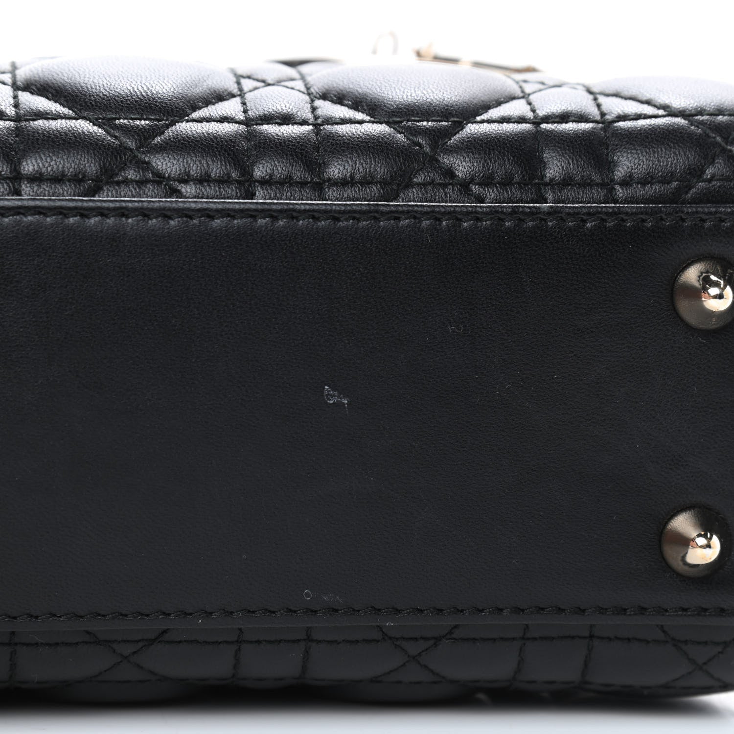 Christian Dior Lambskin Cannage Small Lucky Badges My Lady Dior Black 10 of 10