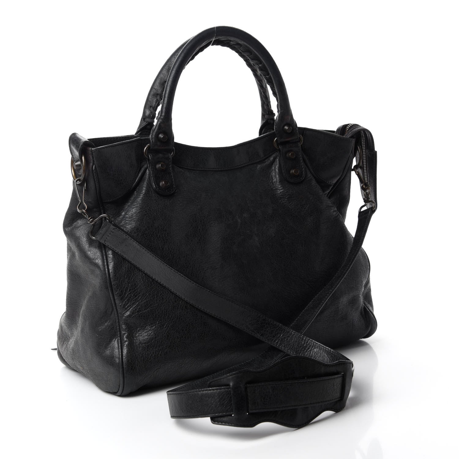 Balenciaga Agneau Classic Hardware Velo Black 3 of 12