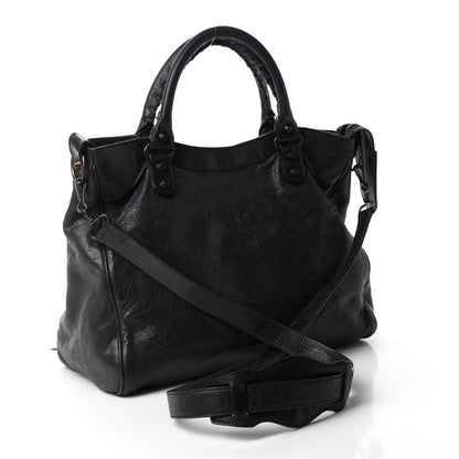 Balenciaga Agneau Classic Hardware Velo Black 3 of 12