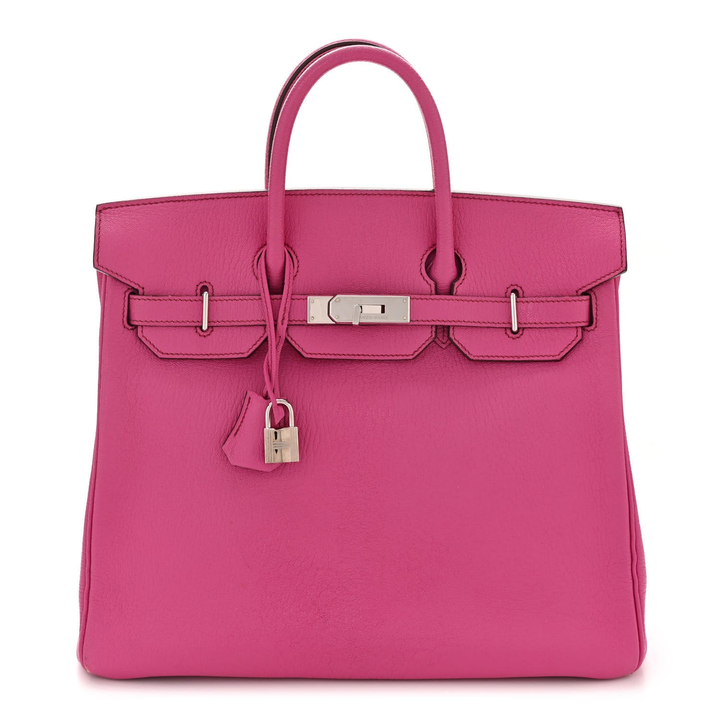 Chevre de Coromandel HAC Birkin 32 Fuchsia