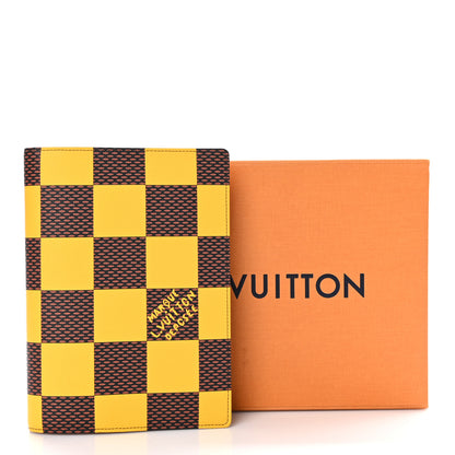 Louis Vuitton Damier Pop Auguste Notebook Cover Yellow 8 of 8