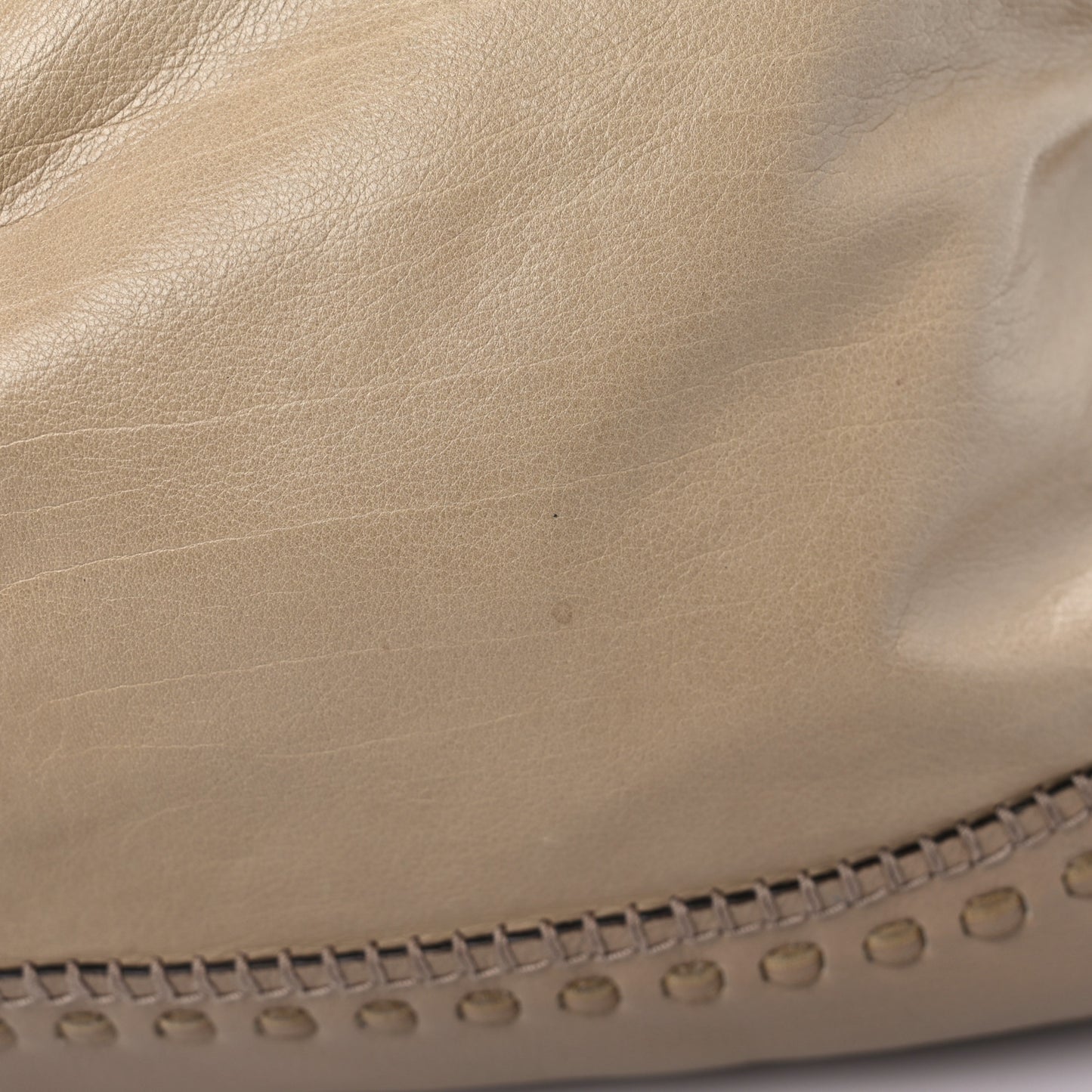 Calfskin Large New Jackie Hobo Beige